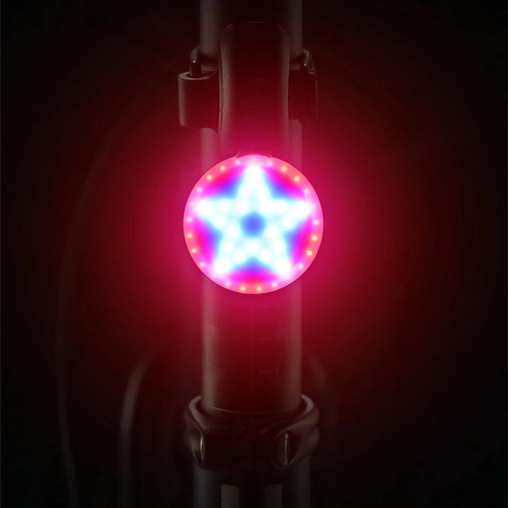 

Road Bike Taillights Waterproof Tail Warning Light 27g Night Riding Equipment Warning Light Night Riding Essentials Durable