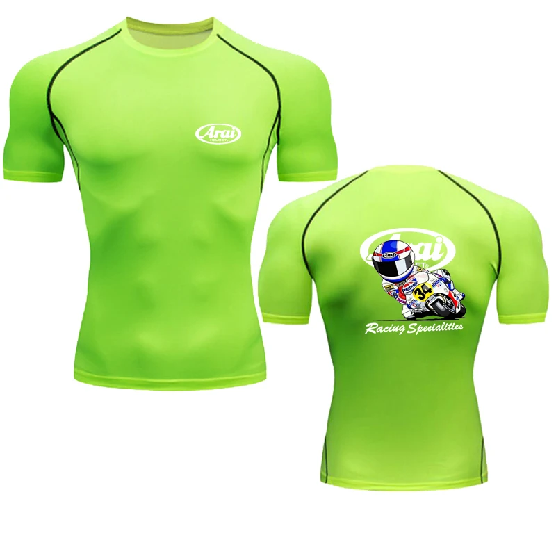 2025 Men's Trendy Cool Speed Drying Clothes, Nezha's Explosive Motorwear, Racing Clothes, Breathable and Comfortable 6