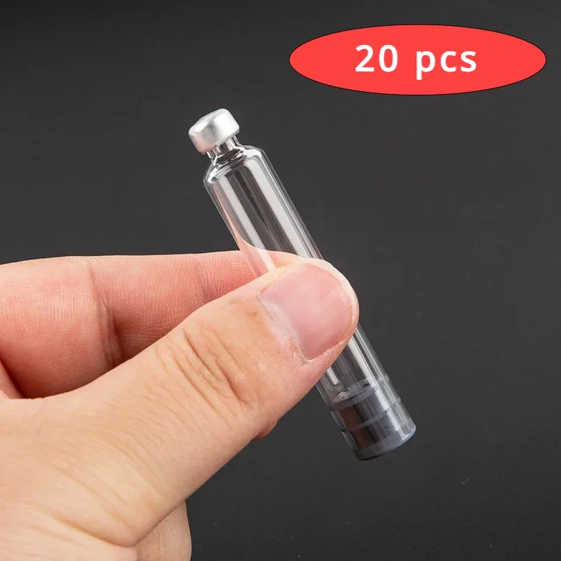 20pcs 3ml Cassette Insulin Bottle for Insulin Injection Pen Individual Packaging Medical Aesthetics Sterile Package medical individual human organs neck strap lanyards id badge card holder keychain mobile phone strap gift ribbon webbing necklace gifts