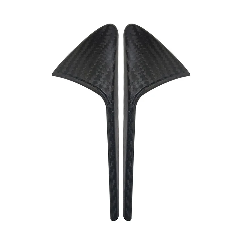 100% Real Carbon Fiber For Tesla 2021 2022 2023 Model Y 3 Fender Side Camera Protective Cover Accessories Glossy Matte Color