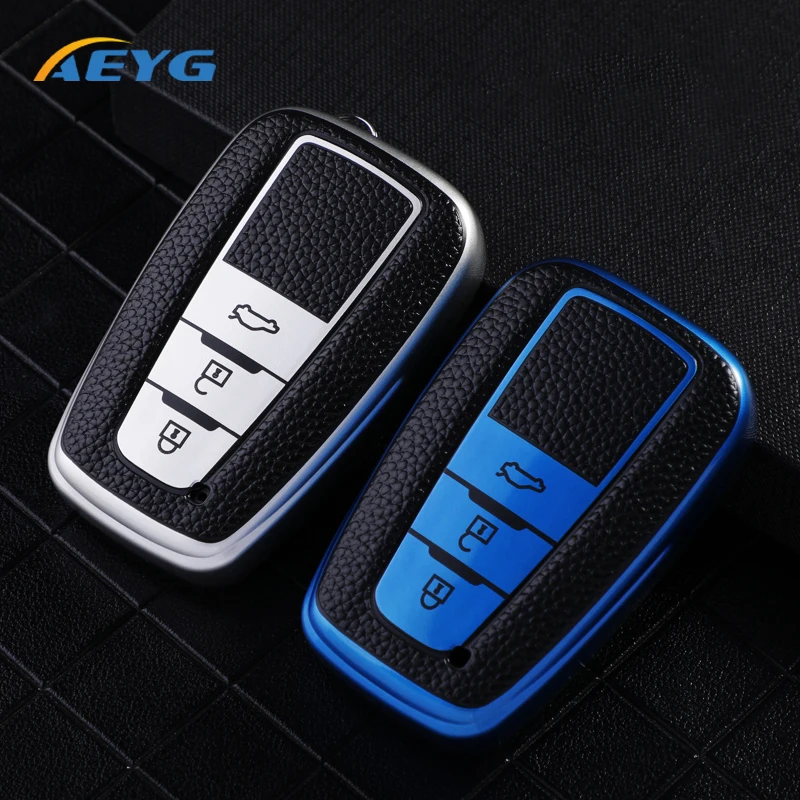 

TPU Car Remote Key Case Cover Shell Fob For Toyota Prius Camry Corolla CHR C-HR RAV4 Land Cruiser Prado Altis Sedan Accessories