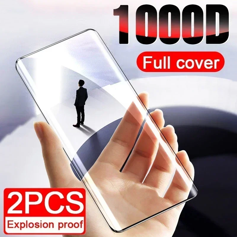 

Защитное стекло с полным покрытием для Huawei P40/P30/P20 Pro Lite, пленка для экрана Huawei Mate 20/30 Lite, закаленное стекло, 2 шт.