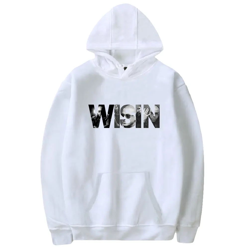 Wisin Rapper Merch Multidillo Vol. 1 Hoodies, moletom diário, streetwear casual, estilo engraçado, pulôveres estampados, inverno