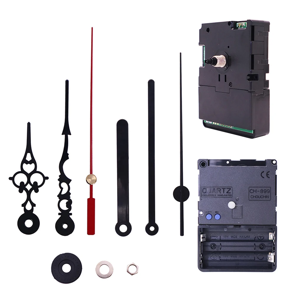 Durable Hand-Assembled Clock Movement for Crafting and Frameless Clocks