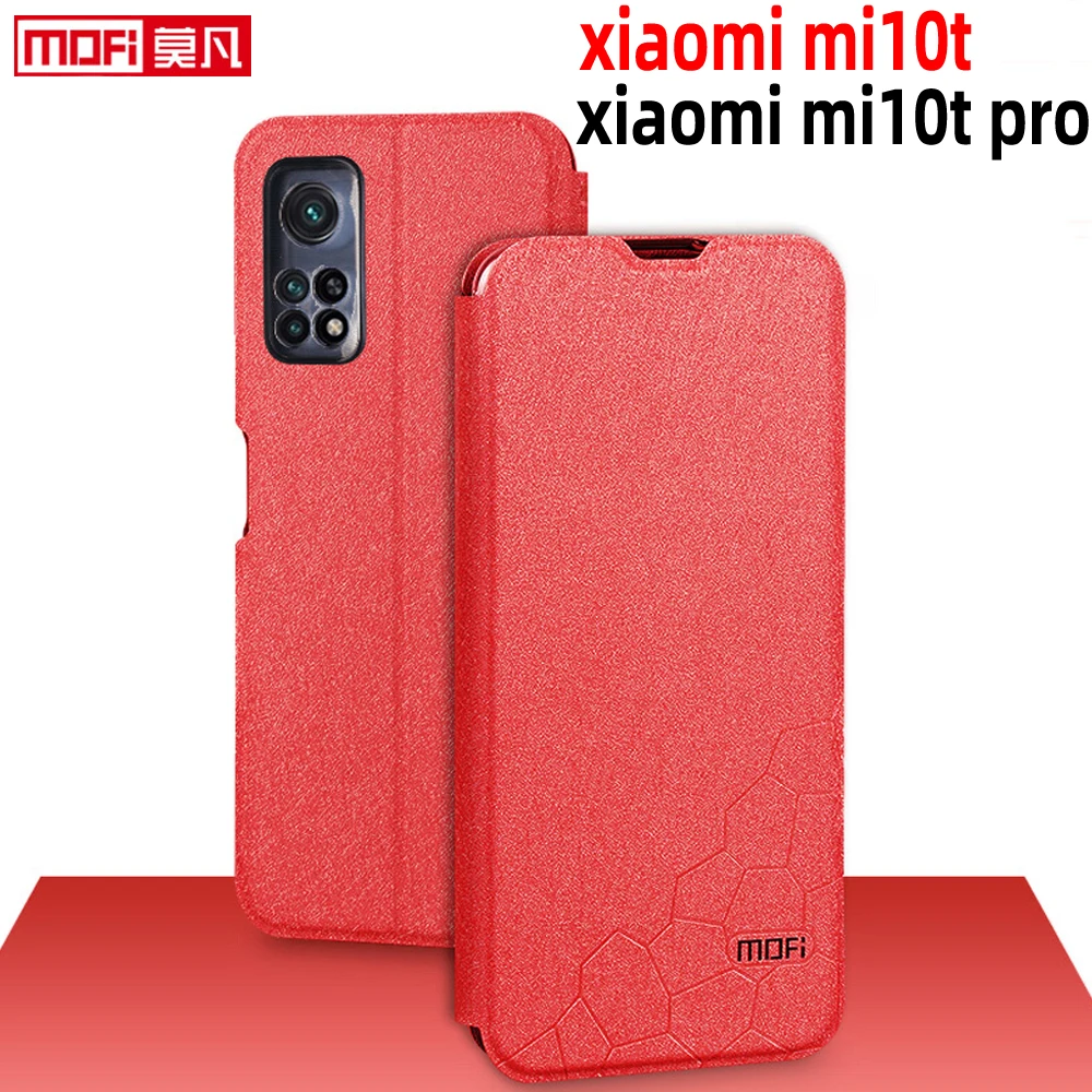 Flip Case for Xiaomi 10t Pro Leather TPU Soft Back Book Luxury Glitter Mi10t Pro 5g Full Coverage