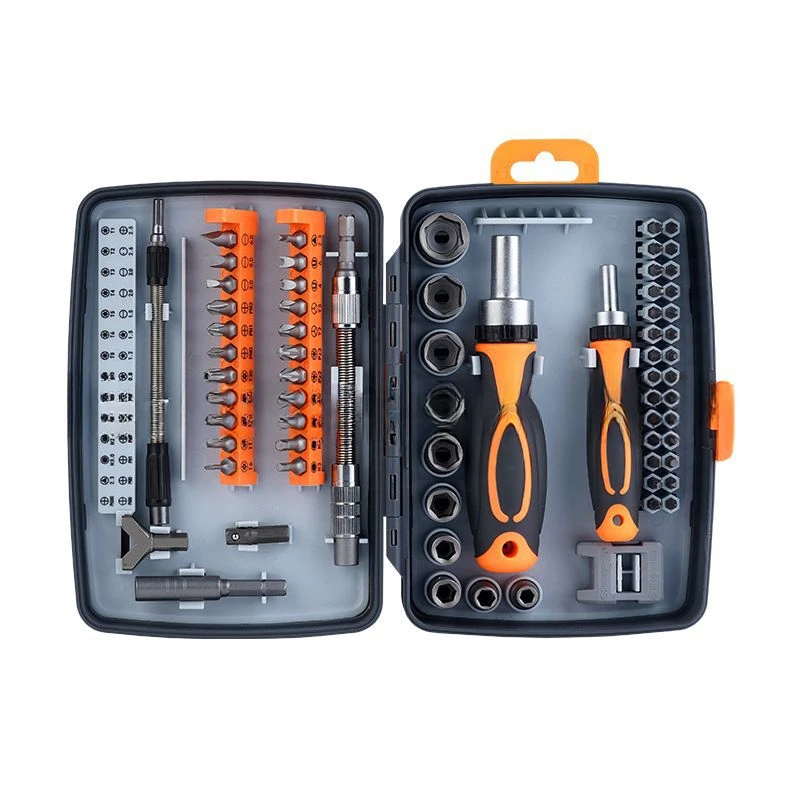 

68-in-1 ratchet screwdriver combination set multifunctional home maintenance manual screwdriver tool set wholesale