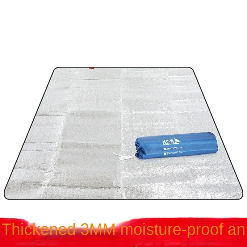 Outing Picnic Mat Tent Aluminum Foil Waterproof Mat Accessories 200x200 Double-sided Wild Camping Family picnic family спирали 10 шт