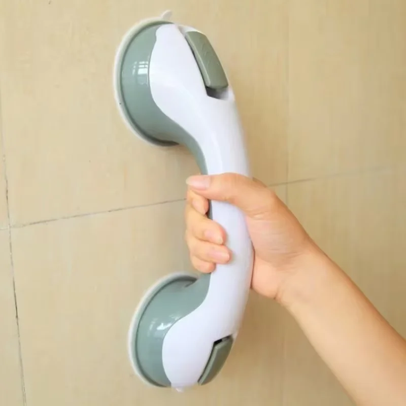 Shower Handle Grab Bars Ultra Grip Dual Locking Safety Suction Cups Toilet Bathroom Anti Slip Support