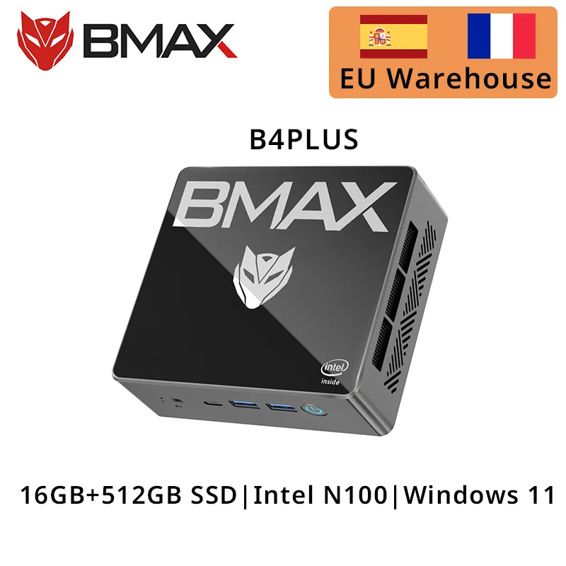 BMAX B4plus ミニPC Win11【N100 16GB+512GB 】 Amazon.com: Bmax Mini PC 16GB RAM/512GB SSD, Intel Alder