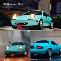 New 1:18 Adorable Mx-5 Miata Rx7 Rc Drift Car With 2.4g Esp Gyro Flip-Up Light Full Scale Control Cute Toy Car Perfect Kid Gift 2