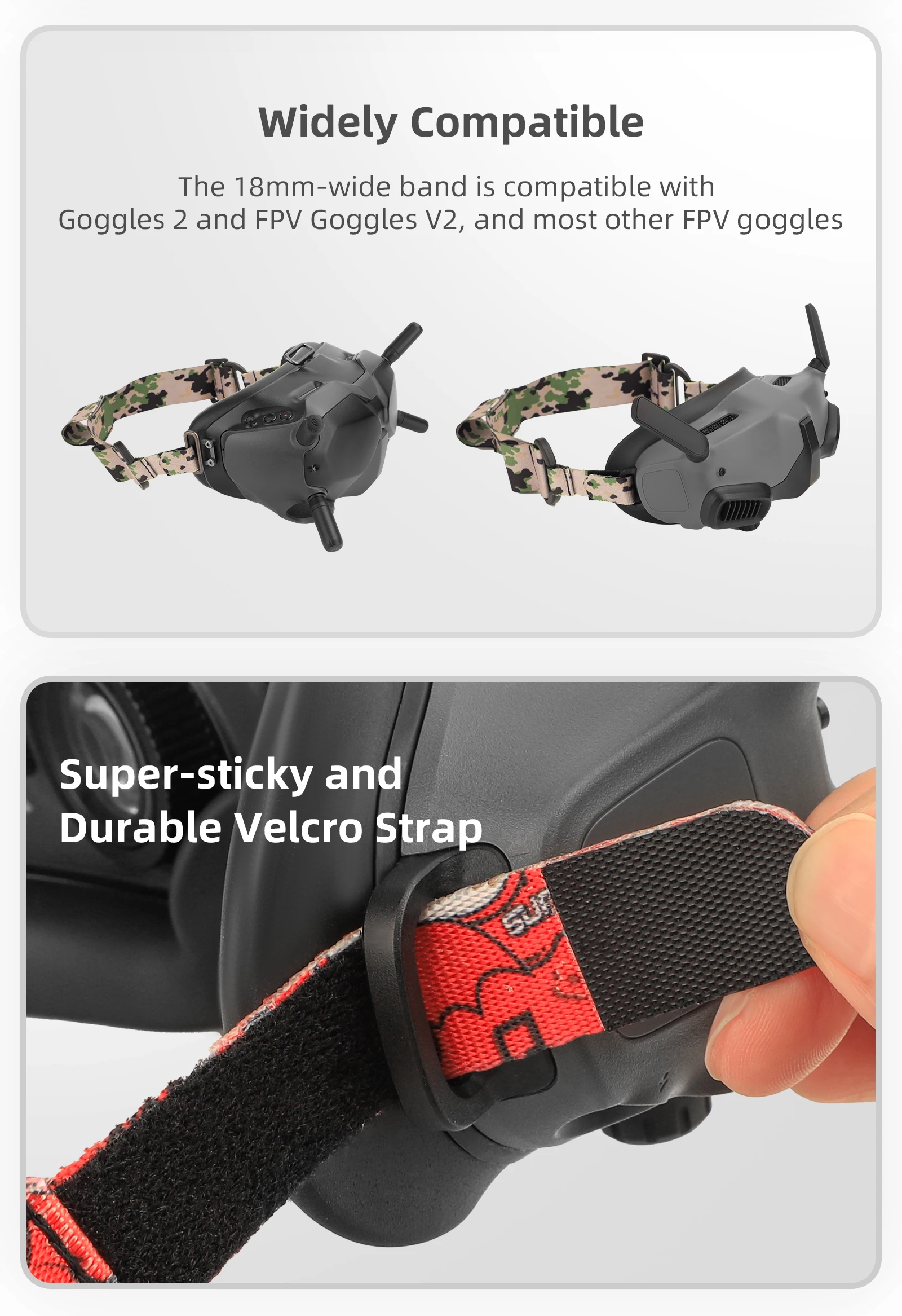 Colorful Headband Soft Elastic Head Strap Adjustable For DJI Avata Goggles 2/FPV Goggles V2 Glasses Accessories Drone Goggles Accessories