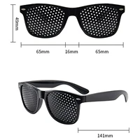 Lunettes Anti-myopie astigmatisme, Correction de la Vision, lunettes à trous d'épingle avec trous pour hommes et femmes, amélioration de la vue 6