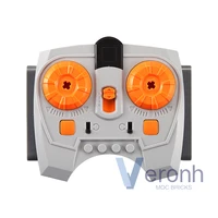 High-Tech Power Functions M L XL Servo Train Motor Battery Box IR Control Receiver Compatible All Brand MOC Building Bricks Toys 3