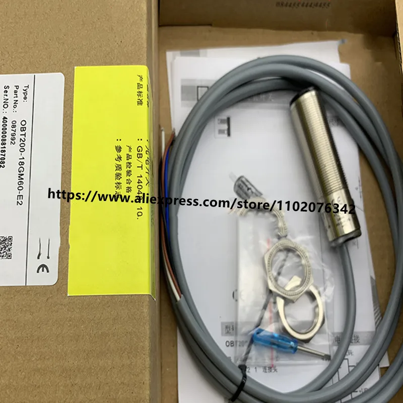 

2PCS NEW proximity switch OBT200-18GM60-E4 OBT200-18GM60-E2