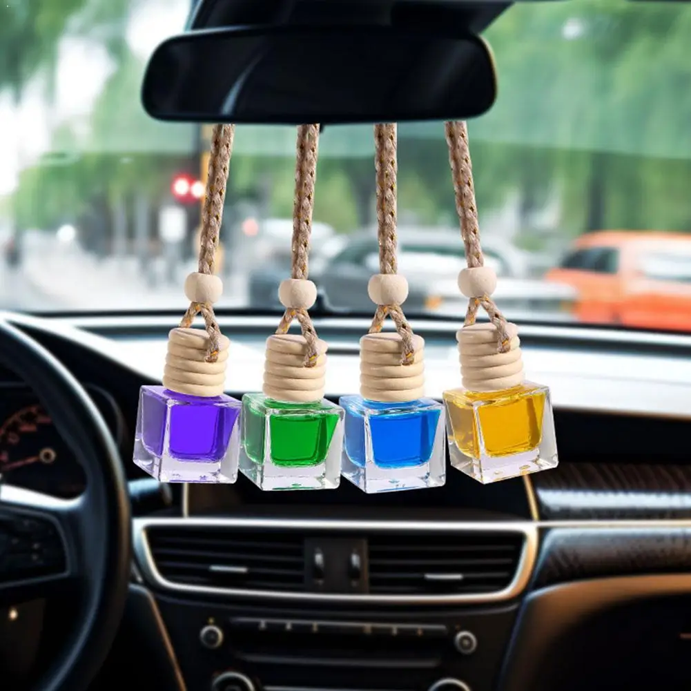 Sd2ee16c17eb446fab54e1bda2b0758b0a.jpg Car Hanging Perfume Pendant Air Freshener Longlasting Aromatherapy Pendant Diffuser Auto Decoration Interior Accessories - Image 1
