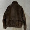 Chocolate Suede Leather Jacket Women Real Sheepskin Leather Coat 2025 Spring New style Jacket 2