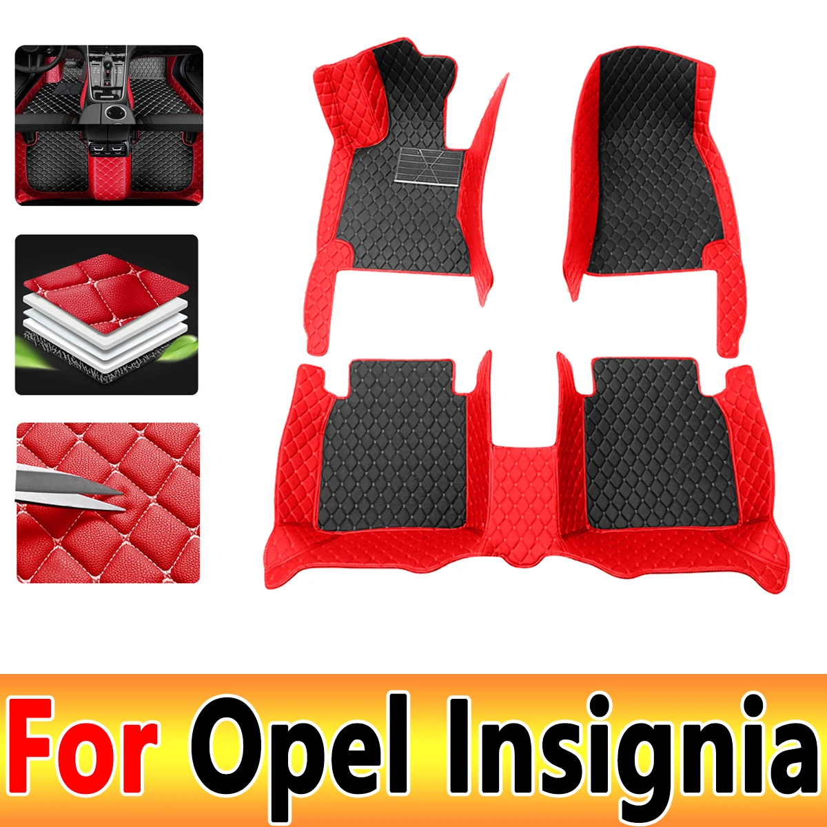 

Car Mats For Opel Insignia 2009 2010 2011 2012 Waterproof Carpete Automotivo Car Floor Mats Interior Accessories Car Accessories