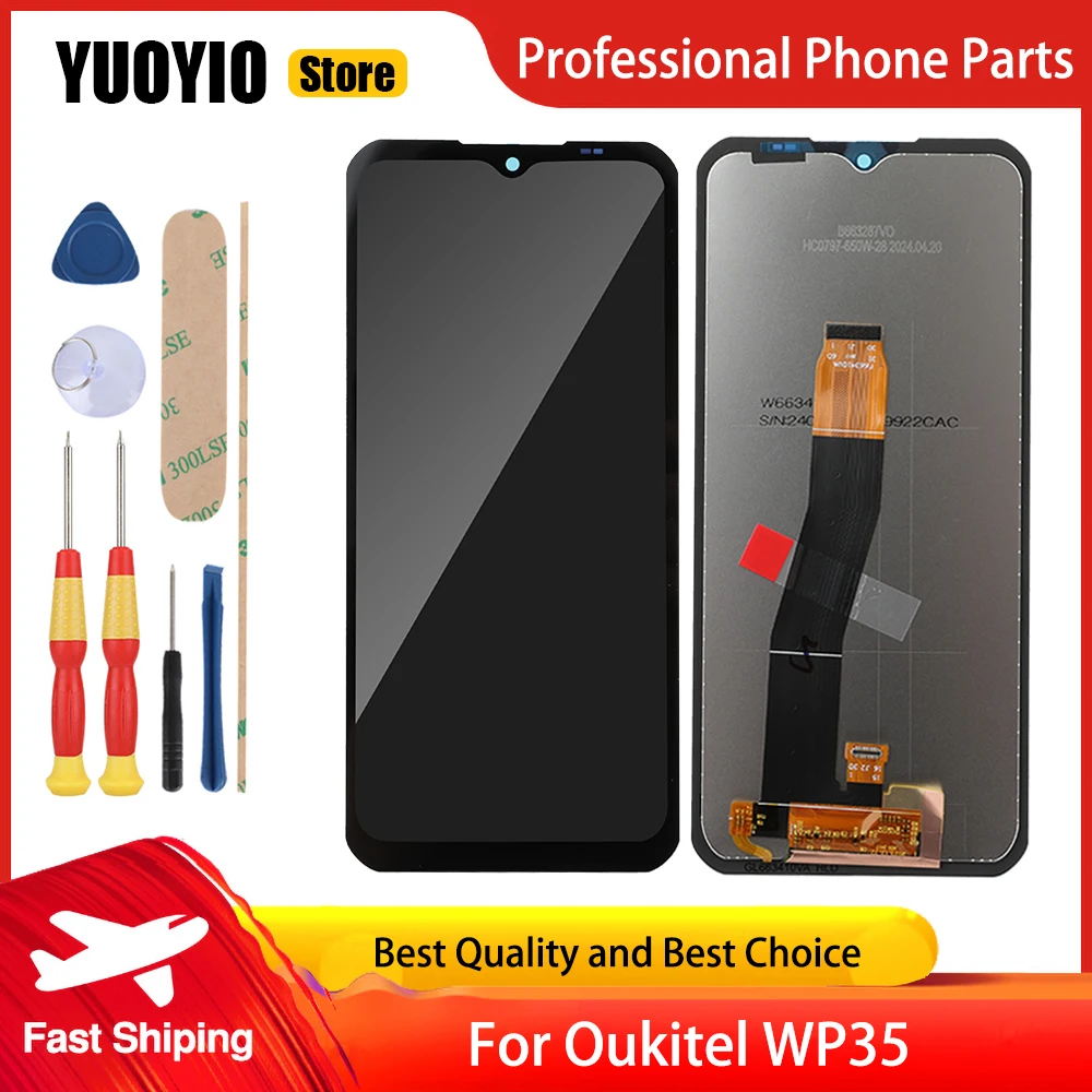 Touch Screen Originale Da 5.5 ''per Oukel WP5 PRO Touch Screen Digizer Panel Assembly Sensore Dell'obiettivo Testato Al 100% Per WP5 PRO Tools - Foto 2