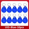 20 pcs UID Token Copy Keykobs 13.56MHz IC Changeable Attendance Management CUID Clone Keychain Mif 1k s50 iso/iec1443, type A 5