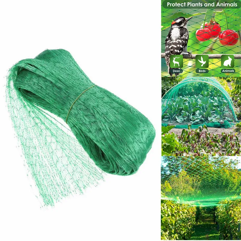 Anti Bird Netting Net Heavy Garden Fence and Crops Protective Fencing Mesh Anti Bird Deer Cat Dog Chicken Net Fishing Net
