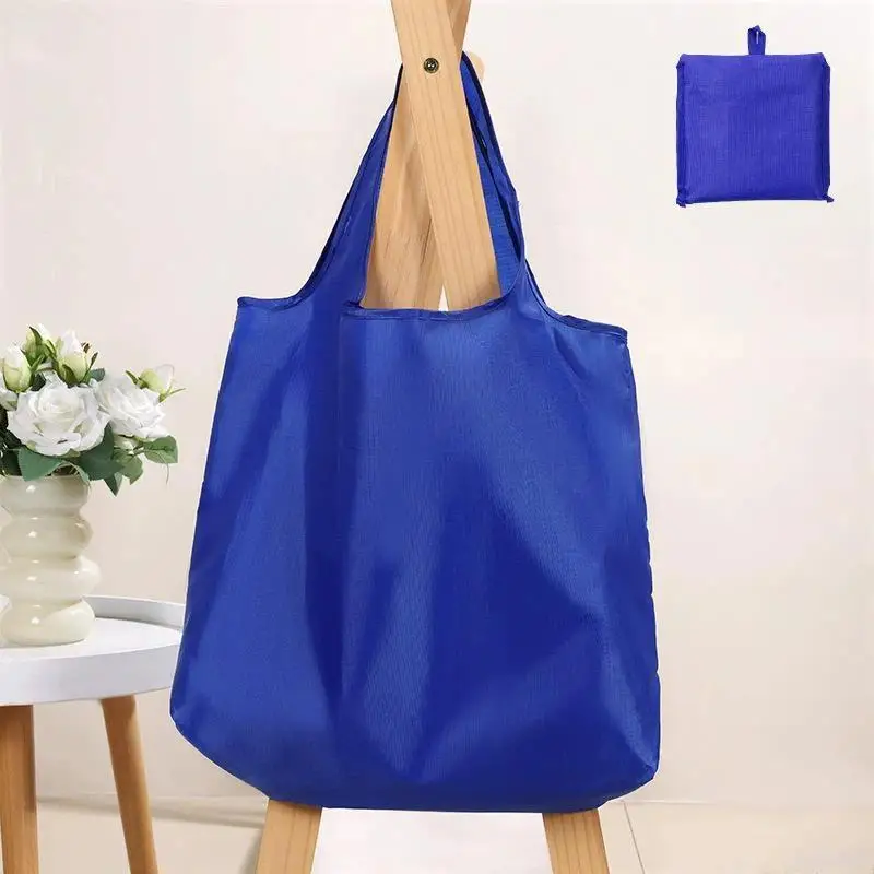 Eco-Friendly Reusable Foldable Tote Bag - Lightweight and Portable for Shopping, Travel, and Outdoor Activities