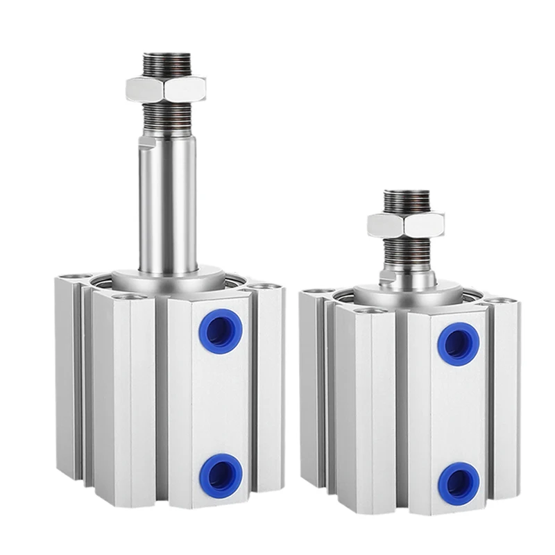 Pneumatic Compact Cilindro Fino Macho Thread Bore Sda b Series 12 mm 16 mm 20 mm 25 mm 32 mm 40 mm 50 mm 63 mm 80 mm Milímetros 10 Milímetros 20 Milímetros 25 Milímetros 30 Milímetros 40 Milímetros 45 Milímetros 50 Milímetros