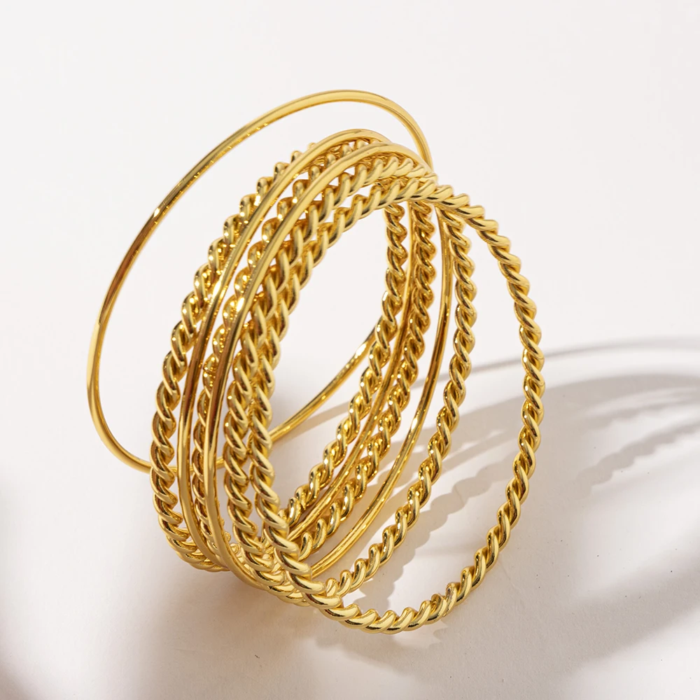 LUIZADA Gold Dubai Armreif für Frauen Hochzeit Braut Armbänder Gold Farbe Schmuck Nahen Osten Afrikanische Braut Party Geschenke