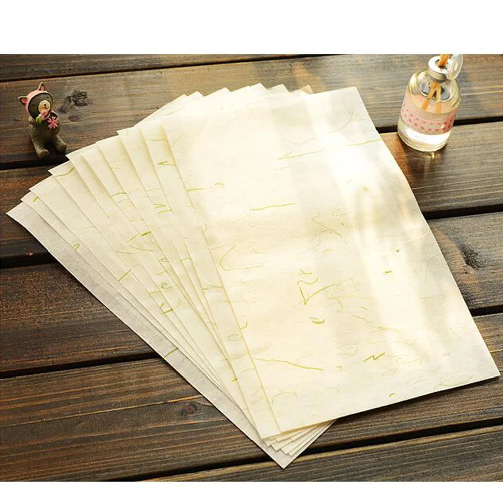 

40 Sheet Papel De Arroz Para Painting Practice Paper Xuan Crafts Homeschool Rice Chinese Calligraphy