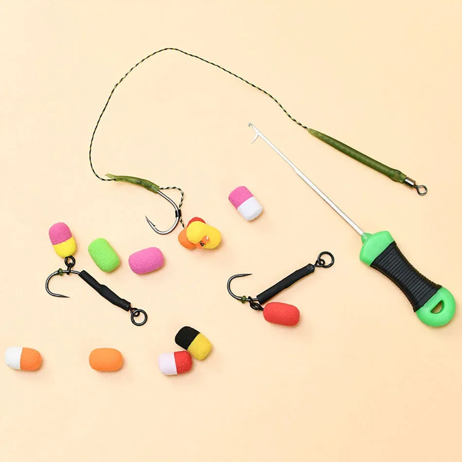 30Pcs Karpfen Angeln Boilies Float Auftrieb Köder Haar Rig Methode Feeder Tackle für Karpfen Angeln Locken Zubehör – Detail 5