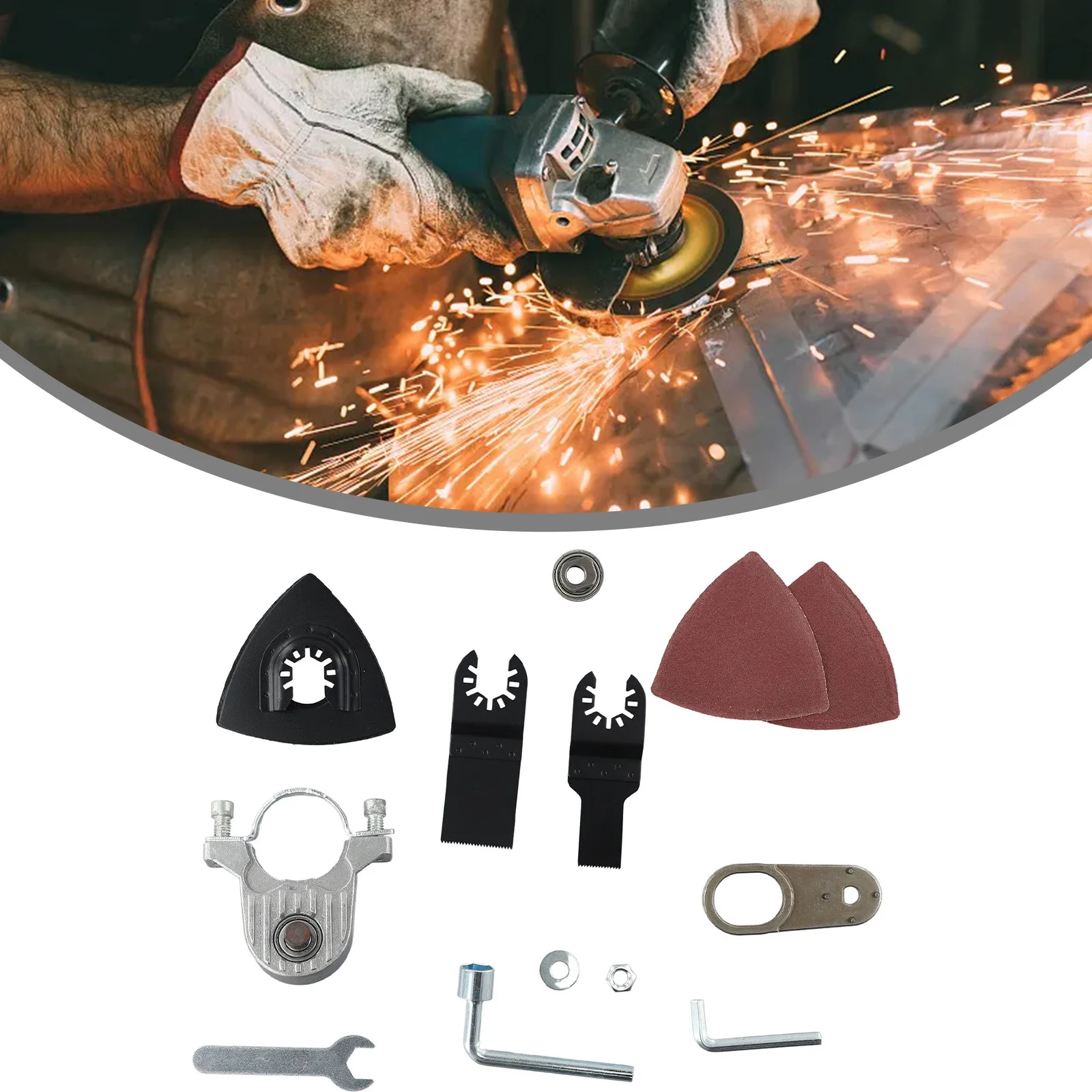 

Adapter Kit Angle GrinderAdapter Angle Grinder Strong Impact Resistance 6.1 X 4.3 X 1.8 Inch For 100 Model Angle Grinder