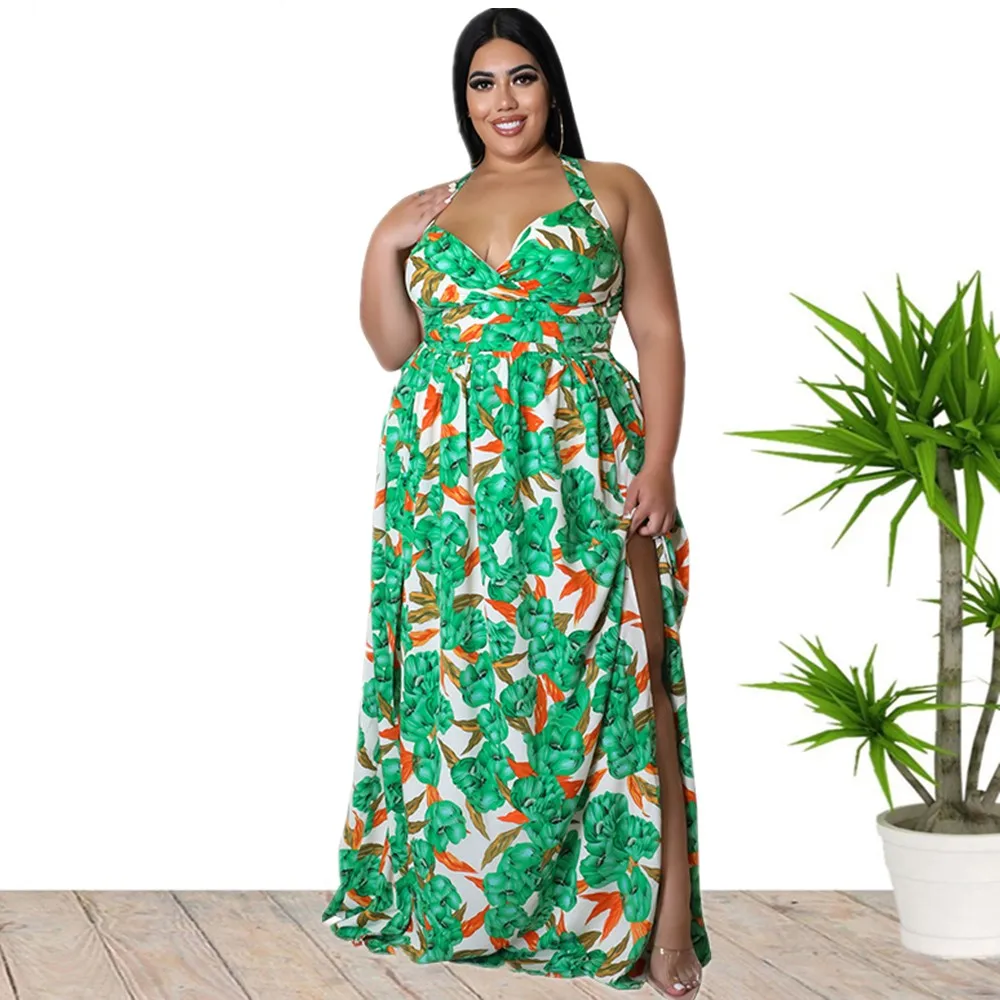 

Новое поступление 2022, женские платья на бретельках с цветочным принтом и открытой спиной, оптовая продажа из Китая