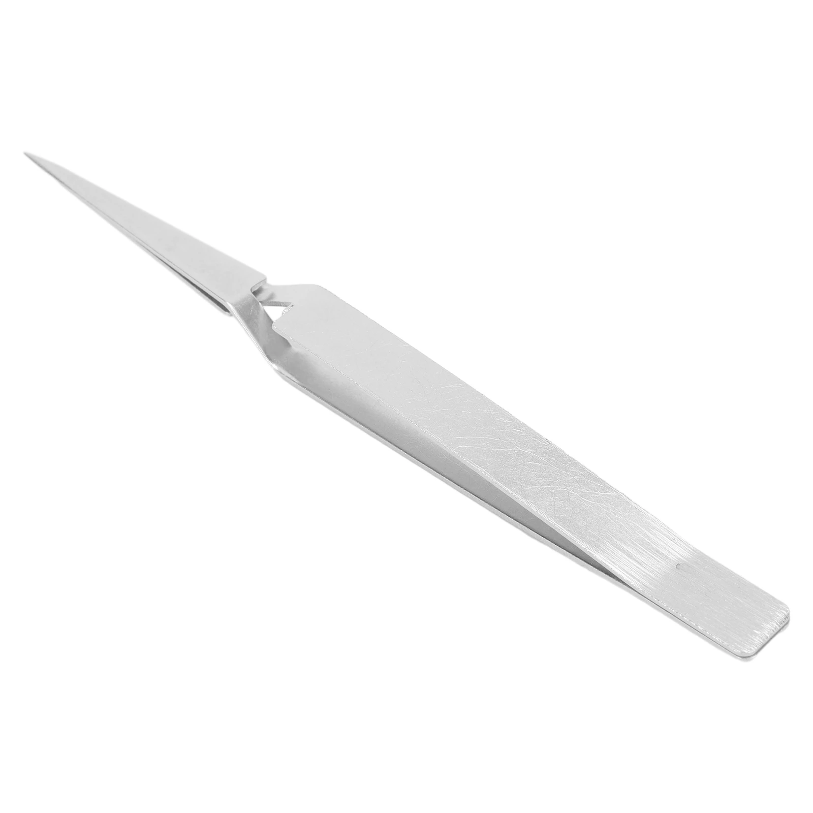 Reverse Contrast Tweezers Modeling Tool Stainless Steel Precision-Operation Reverse Tweezers for Integrated Circuit Maintenance