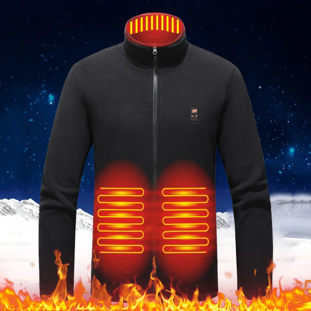 9HeatedAreaHeatedJacketUSBChargingHeatedInsulatedJacketsWaterproofHeatedSweater3