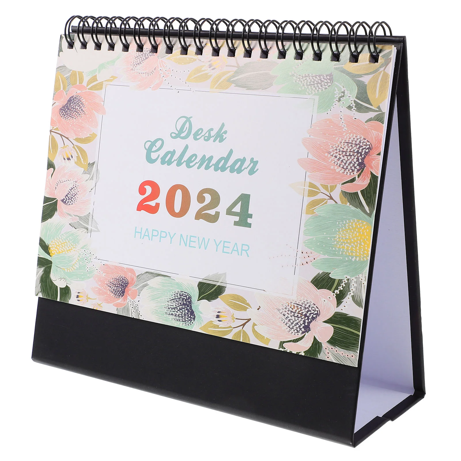 

2024 Desk Calendar Note Daily Use Office Accessories Household Standing Small Monthly Pocket