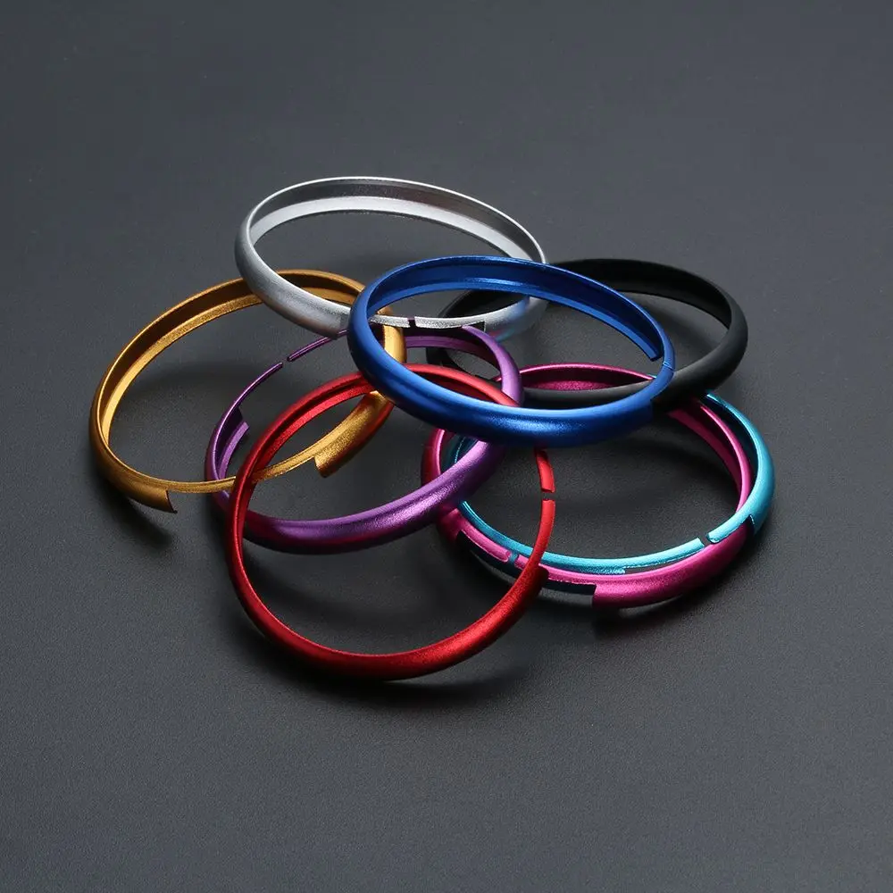 Aluminum Alloy Keychain Protective Ring Decoration Chain For BMW Multicolor Key Shell Automobile Accessories Key chain