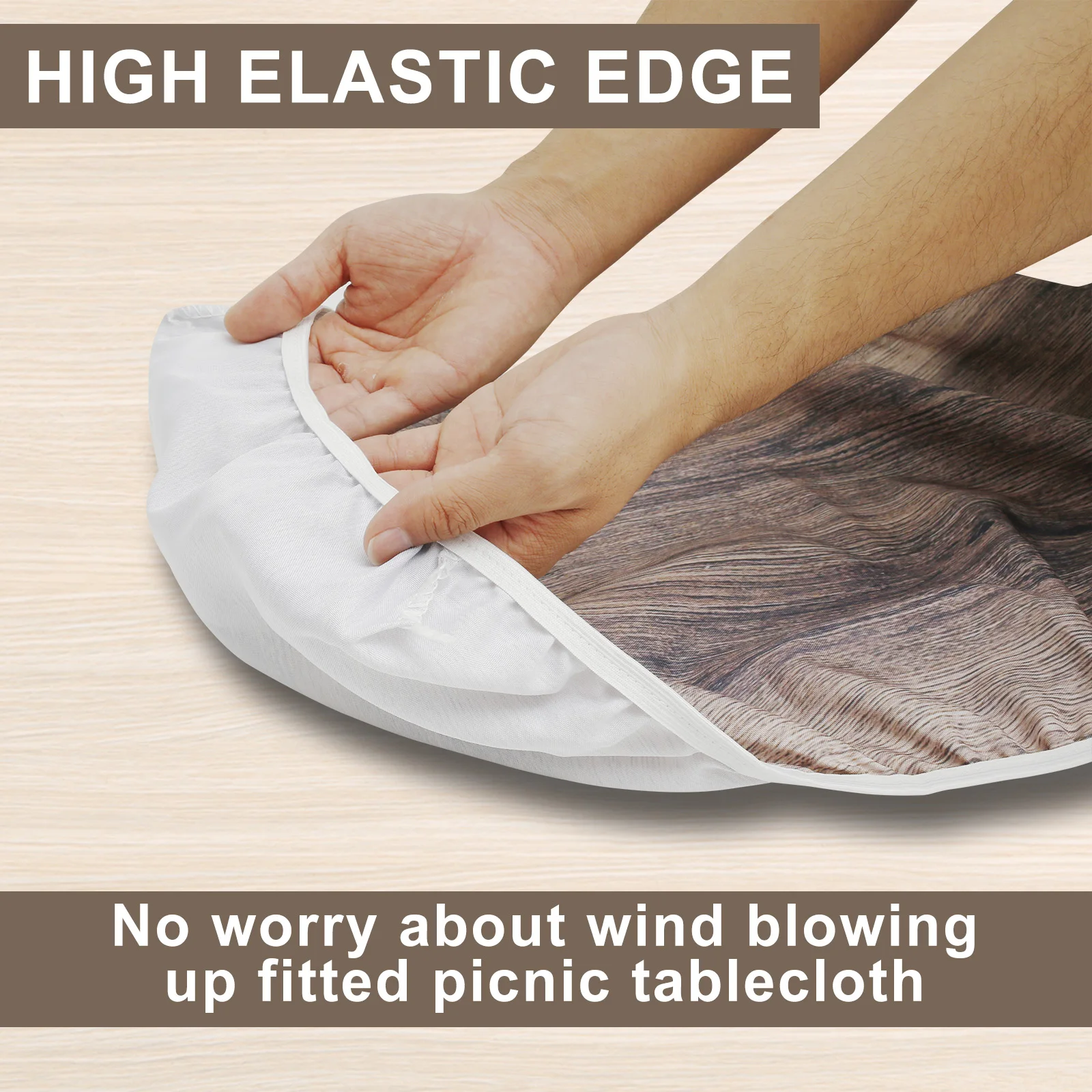Waterproof Polyester Picnic Table Cover Set