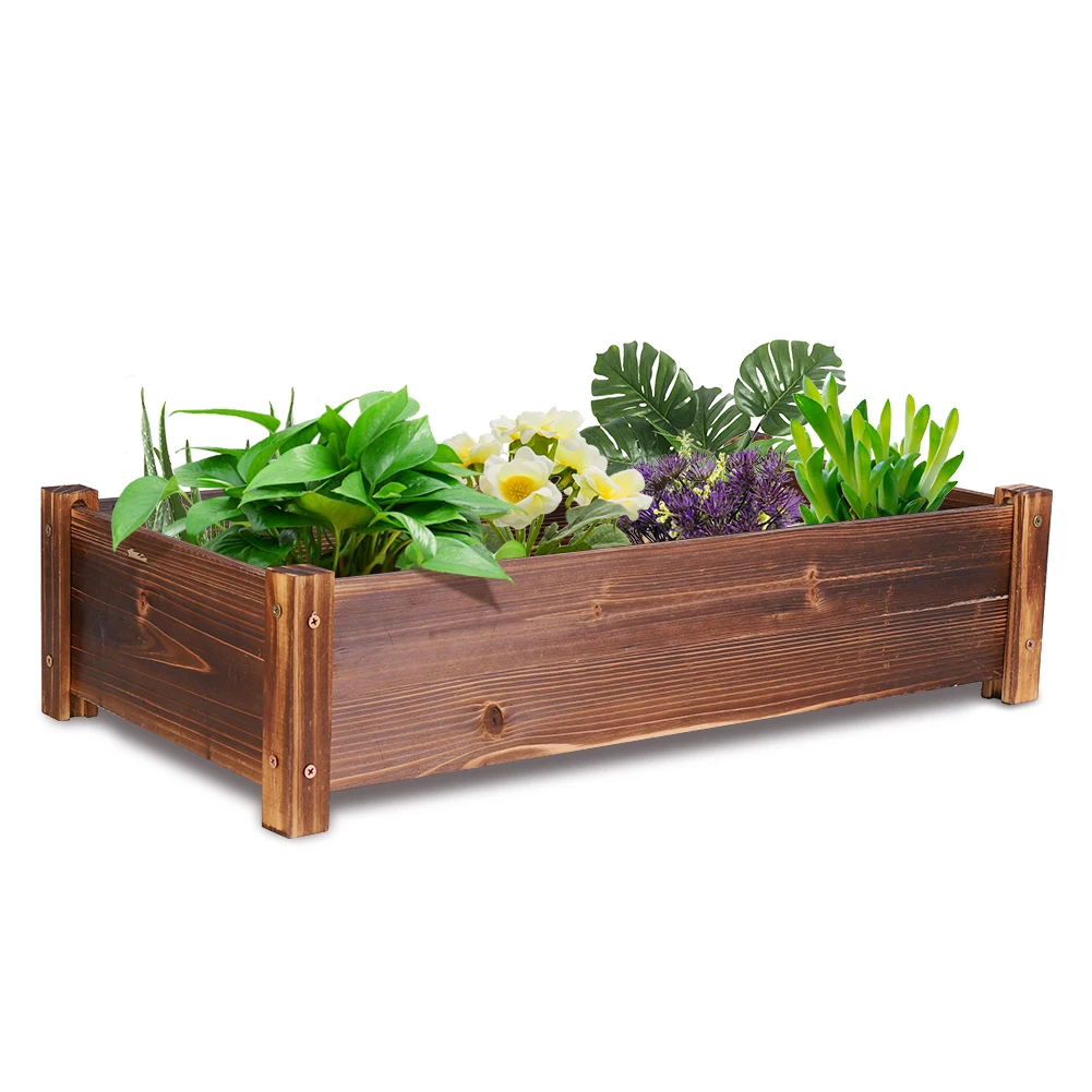 Raised Garden Bed Large Wooden Planter 2