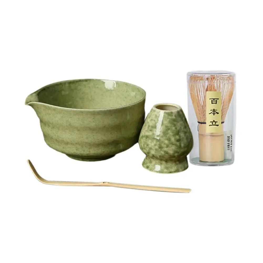 Japanese Matcha Bowl Matcha Making Song Dynasty Tea Ordering Tools Ceramic Tea Bowl Teacup Blender Brushing Whisker Set