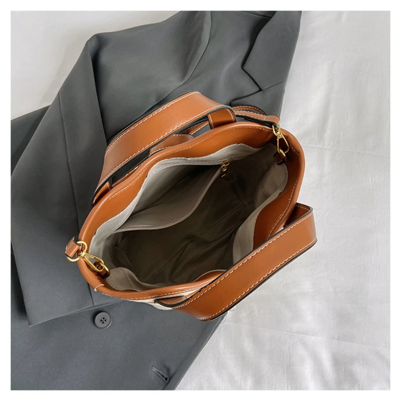 Casual Tote Bags For Women 2024 New Trend Canvas Handbag Women Fashion High Quality Luxury Design Large Shoulder Bags For Ladies