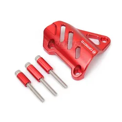 Motorcycle Accessory CNC Water - Cooled Guard Pump Protection Cover (Red - CFMOTO)