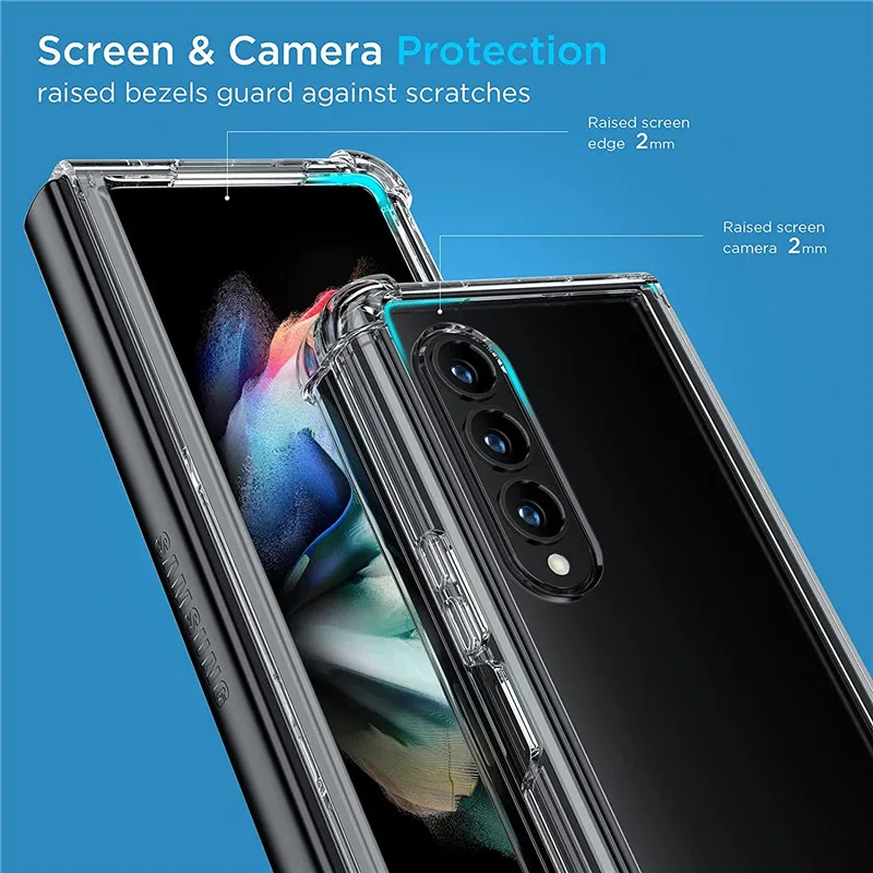 جراب حماية شفاف Samsung Z Fold 7/6/5/4/3/2