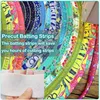 2Roll Jelly Roll Batting Strip 2 1/4In Cotton Blend Fleece Batting On A Roll Total 70Yard For Jelly Roll Rugs,Throw Rugs 5