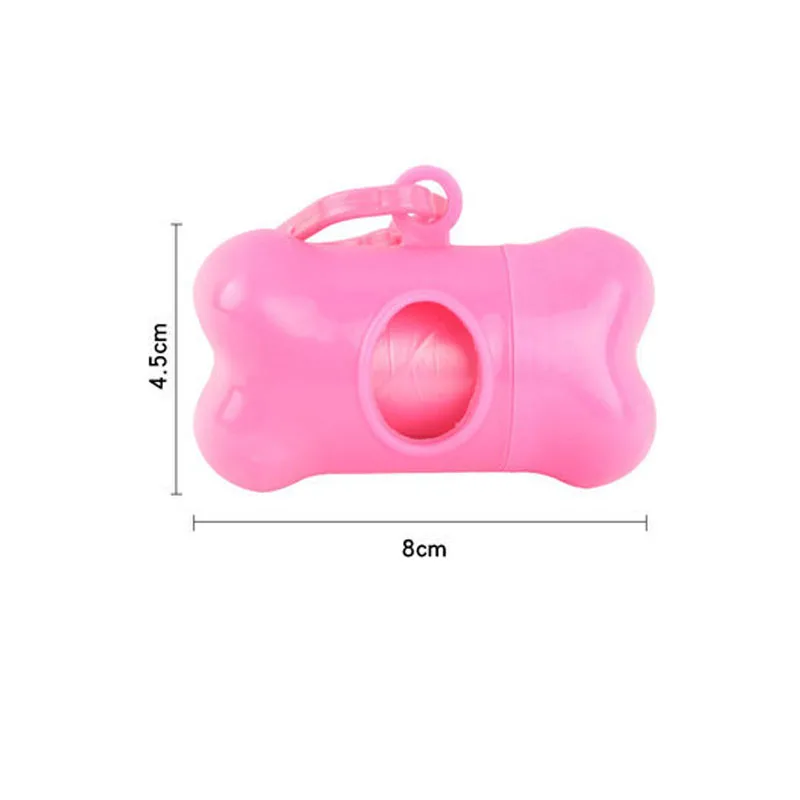 Dog Poop Bag Outdoor Cleaning Poop Bag Outdoor Clean Pets Supplies for Dog 15Bags/Roll Refill Garbage Bag Pet Supplies