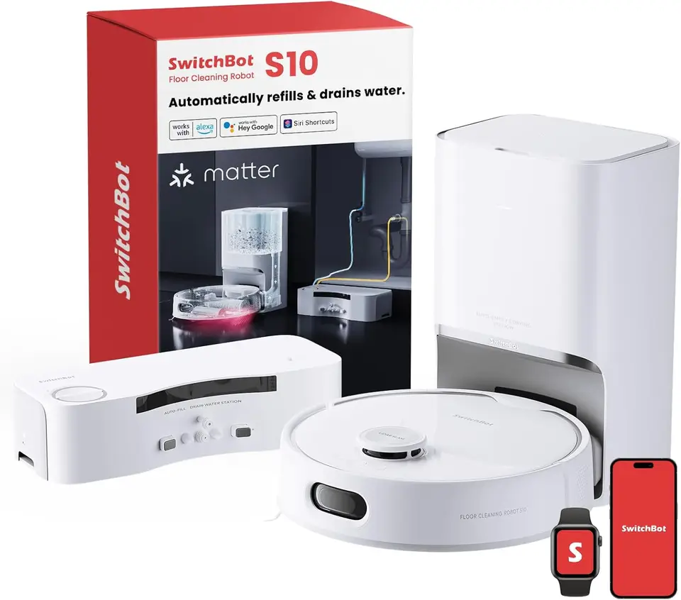 SwitchBot S10 Smart Robot Vacuum and Mop