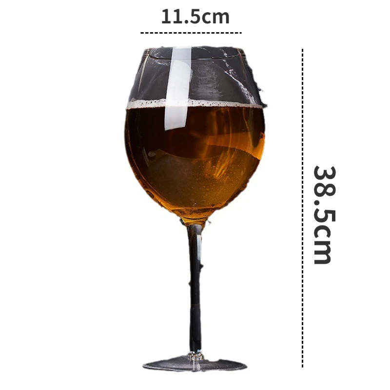 3200ML Large Beer Glass Creative Parody of Large Capacity Wine Glasses Giant Tall Glasses