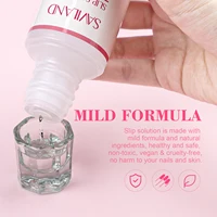 Saviland 120ml Solution antidérapante pour ongles en Poly Gel liquide Kit de Solution de Gel antiadhésif pour débutants Extension d'ongles Gel Nail Art 3