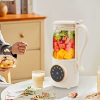 Machine à lait de soja, presse-agrumes de 1400ML, 1,4 l, avec 16 lames, pour plantes faites maison, avoine, amande, céréales, boissons 4