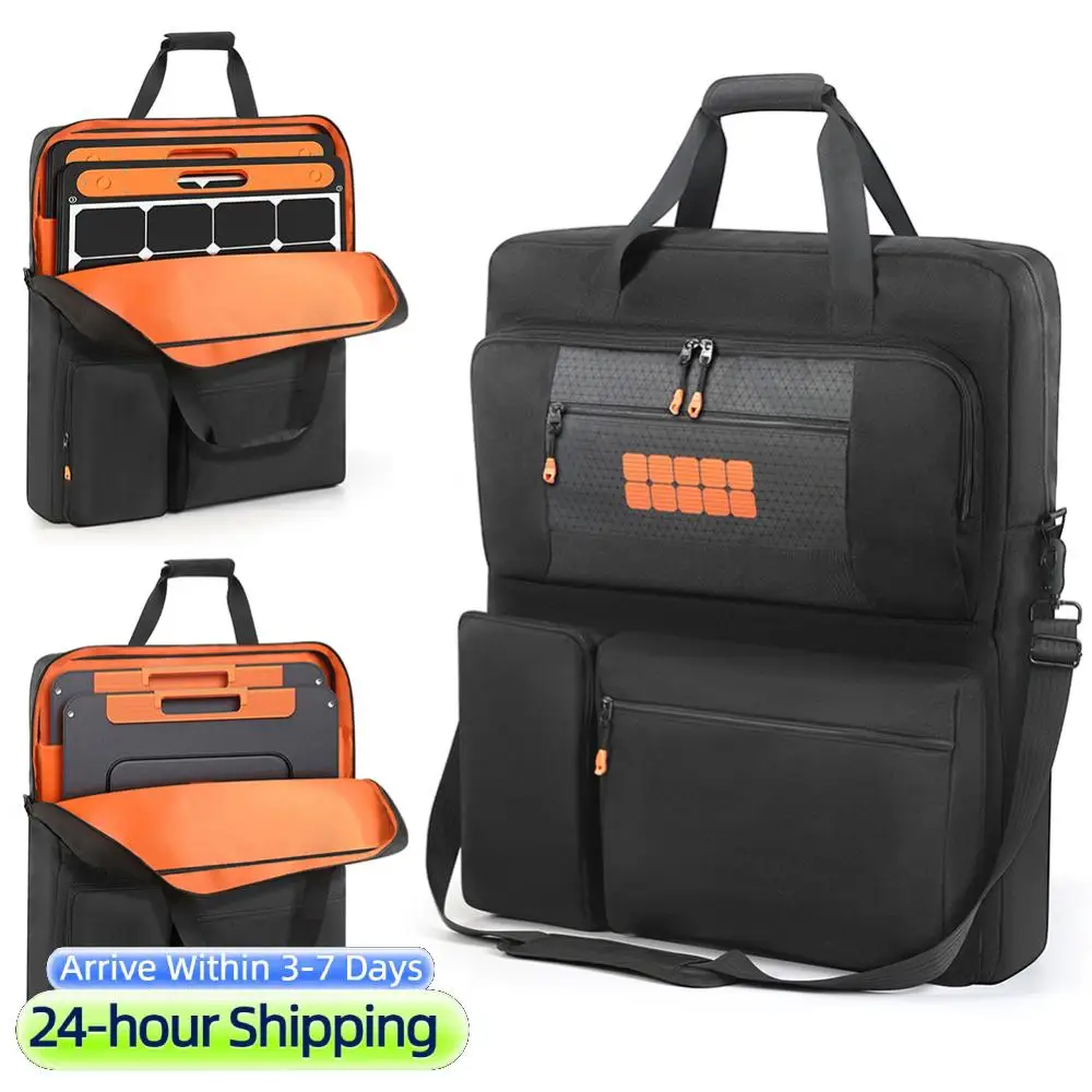 Large Capacity Padded Solar Panel Carrying Case