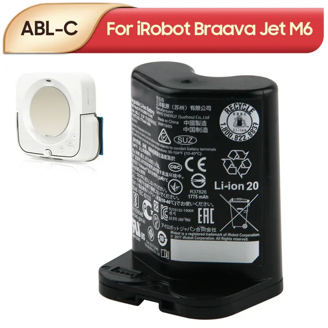 iRobot Braava jet m6 用バッテリー　未使用品 Amazon.co.jp: miady iRobot Braava ブラーバ ジェット m6 互換