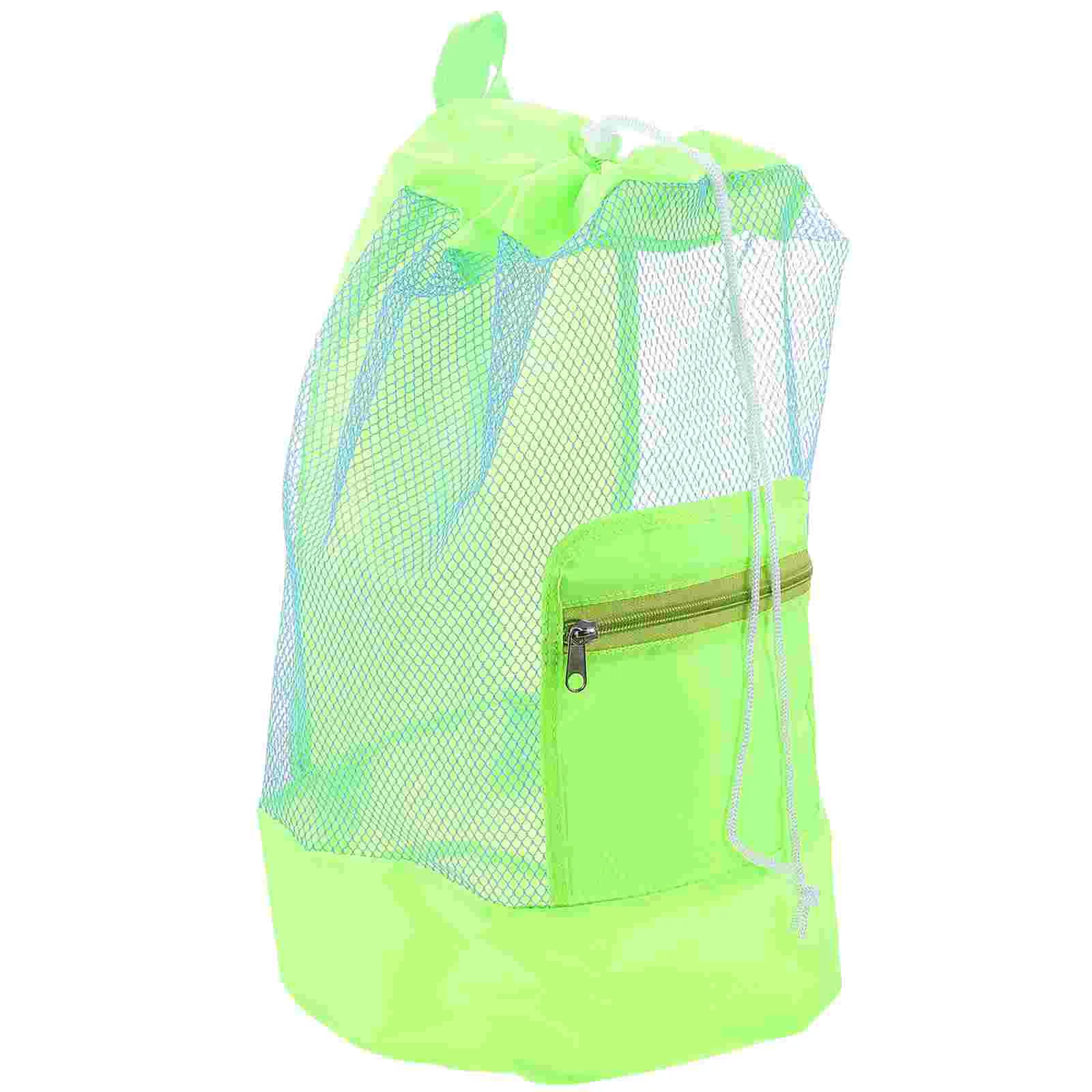 

Детская сумка для хранения игрушек, детские принадлежности для путешествий, пляжная сумка, нейлоновая сумка, Сетчатая Сумка на шнурке для фитнеса и отпуска